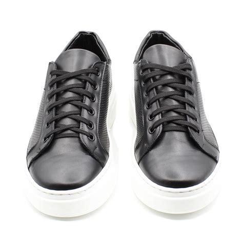 versace tutte nere|Sneakers Uomo Eleganti .